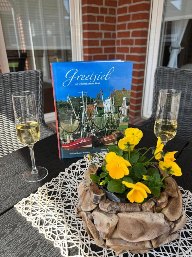 Ferienhaus Antje Greetsiel Nordsee Krummhörn Buitenkant foto